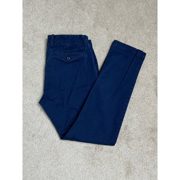 J Crew Pants Mens 33x 29 Chino 484 Navy‎ Blue Slim Stretch - Picture 1 of 13